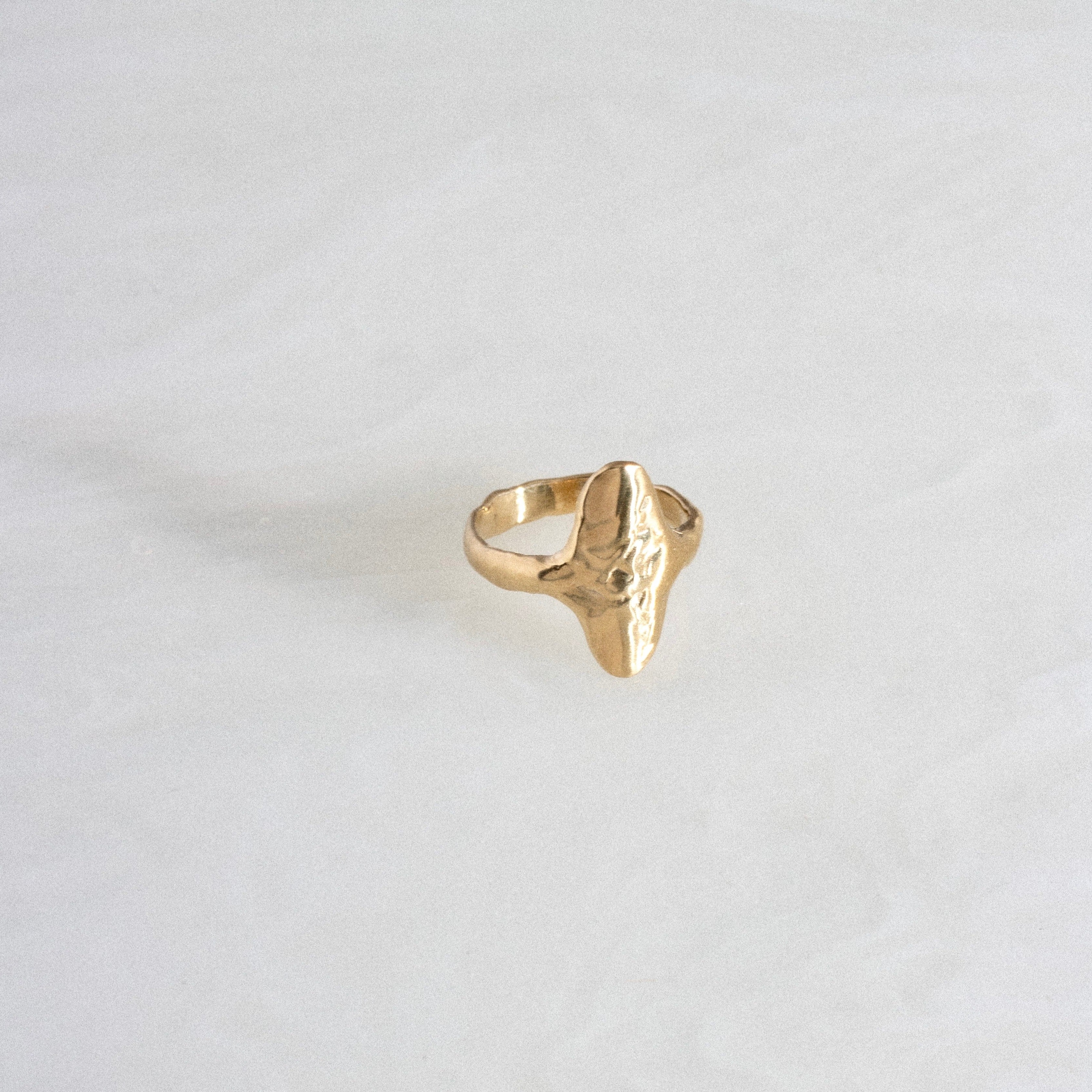 Elongated Oval Ring